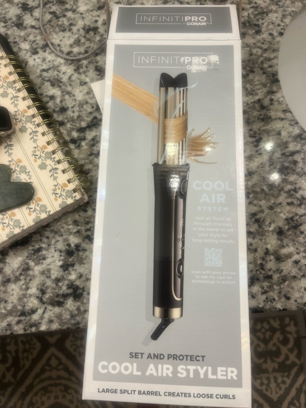 Conair InfinitiPro Cool Air Styler - Black